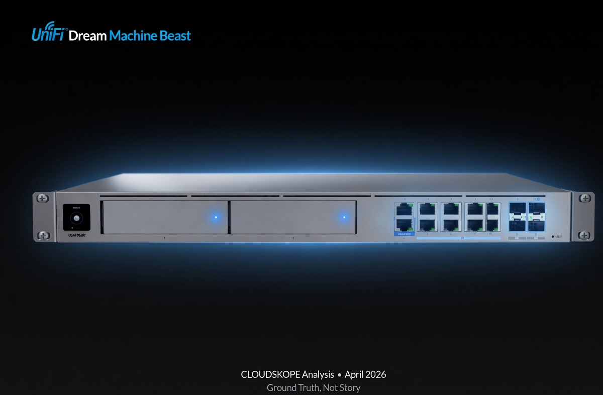 Ubiquiti представя UniFi Dream Machine Beast с 25G свързаност и NVR поддръжка